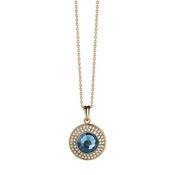 Pendant with Montana Coloured Stone
