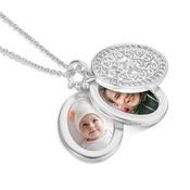 Newbridge Silver Triple Pendant Locket image