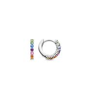 Ti Sento Milano Multi Stone Hoops image