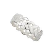 Gents Sterling Silver Celtic Knot Ring image