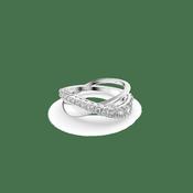 Swarovski Twist ring image