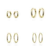 Gisser Thick Gold Plated Hoops image