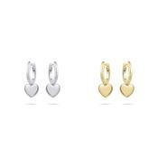 Gisser Hoops with Heart image