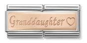 Composable Classic Rose Gold Granddaughter Double Link