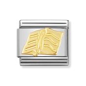 Composable Classic Link Book In 18k Gold
