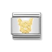 Composable Classic Link French Bulldog in 18k Gold