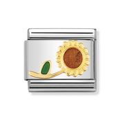 Composable Classic Link Sunflower in 18k Gold