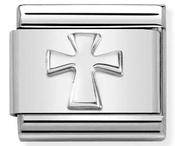 Composable Classic Link Cross in Sterling Silver