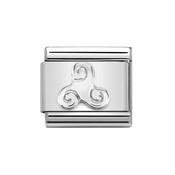 Composable Classic Link Triskell in Sterling Silver