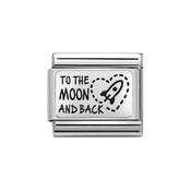 Composable Classic Link To The Moon &amp;amp; Back in Sterling Silver