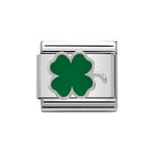 Composable Classic Link 4 Leaf Clover in Sterling Silver