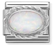 Composable Classic Link October Birthstone in Sterling Silver