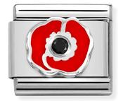 Composable Classic Link Poppy in Sterling Silver