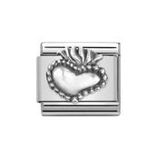 Composable Classic Link Sacred Heart in Sterling Silver