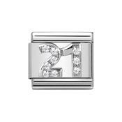 Composable Classic Link 21 in CZ and Sterling Silver