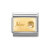 Composable Classic Link November in 18k Gold