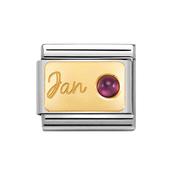 Composable Classic Link January in 18k Gold