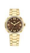 Tommy Hilfiger Ladies Gold Plated Watch image