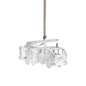 Newbridge Fire Truck Christmas Tree Decoration image