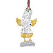 Newbridge Gold &amp;amp; Silver Plated Christmas Angel Decoration image