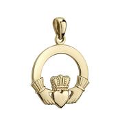 18k Gold Claddagh Charm image