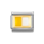 Composable Classic Link Vatican Flag in 18k Gold