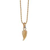 Newbridge Angel Wing Pendant with Blue &amp;amp; Clear Stones image