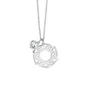 Newbridge Celtic Pendant with Clear Stone image