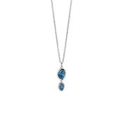 Newbridge Dark Blue Stone Pendant image