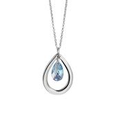 Newbridge Droplet Pendant Blue Stone image