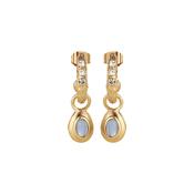 Newbridge Drop Earrings with Blue Stones image