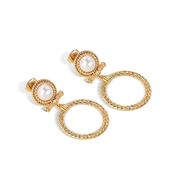 Newbridge Sappho Statement Pearl Earrings image