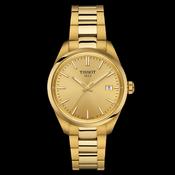 Tissot PR100 34mm Gold Plated Mid Size Watch image