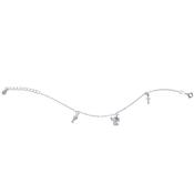 First Communion Silver Charm Bracelet