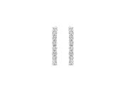 Ti Sento Large Cubic Zirconia Hoops image