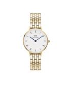 Daniel Wellington Petite Roman Numerals 5 Link Gold Bracelet image