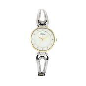 Telstar Ladies Ceylon Crystal Two Tone Watch