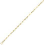 9K Gold Diamond-Cut Oval Belcher Chain image