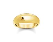 THOMAS SABO Essentials Gold Plated Organic Ring
