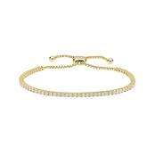Diamonfire Gold Plated Tennis Bracelet with Toggle image