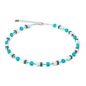 coeur de lion GeoCUBE® Iconic Precious necklace silver-green