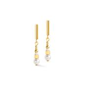 coeur de lion Earrings Shimmering Princess Pearls gold-white image