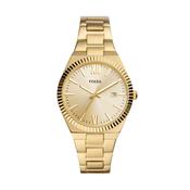 Fossil Scarlette Ladies Gold Toned Watch image