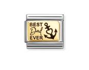 Nomination Composable Classic Link Best Dad Ever