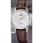 Festina Ladies Watch with Brown Leather Strap