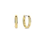 Ti Sento Gilded Oval Hoops