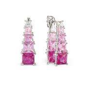 Nomination Day To Night Silver Earrings With Cubic Zirconia image