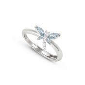 Nomination Shine Me Up Blue Dragonfly Ring image