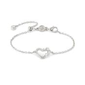 Nomination Shine Me Up Heart And Cubic Zirconia Bracelet