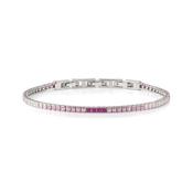 Nomination Day To Night Pink Cubic Zirconia Tennis Bracelet image